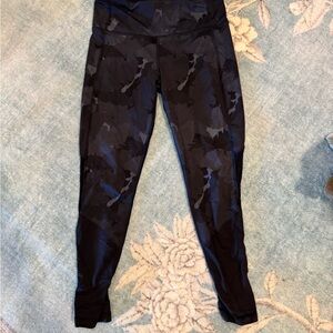lululemon athletica Black Camouflage Leggings